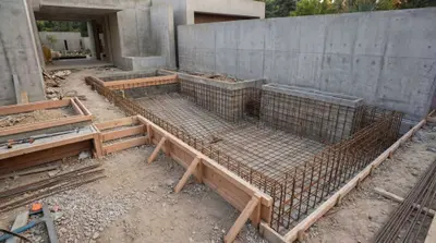 BEFORE - Backyard, Bel Air new build